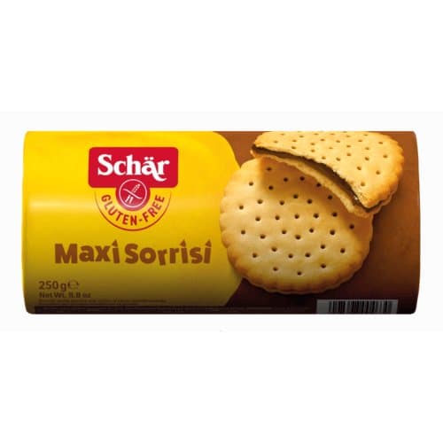 Gefüllte Kekse glutenfrei, Schär, 250 g