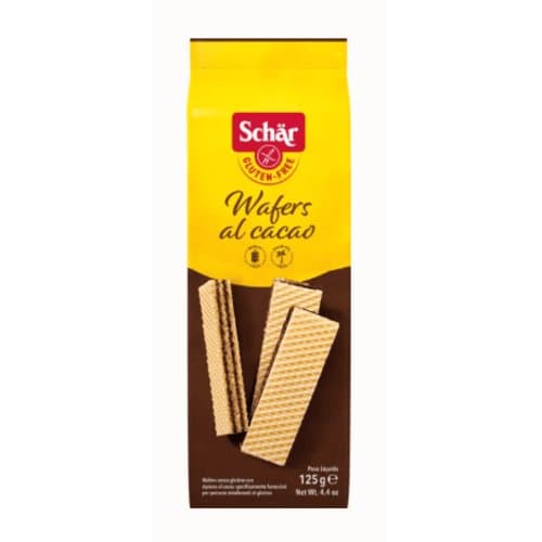 Waffeln mit Kakao glutenfrei, Schär, 125 g