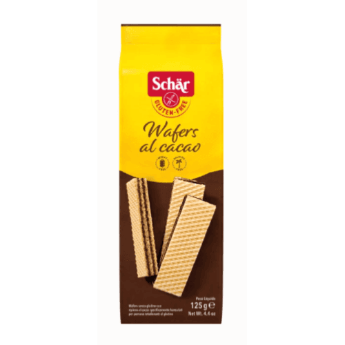 Gaufrettes Au Cacao Sans Gluten, Schär, 125 g