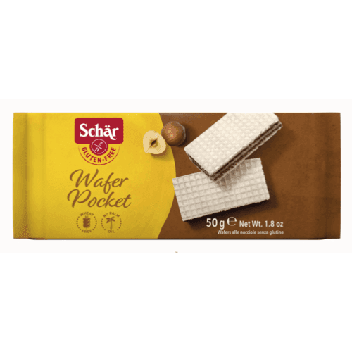 Wafer Pocket Noisette Sans Gluten, Schär, 50 g