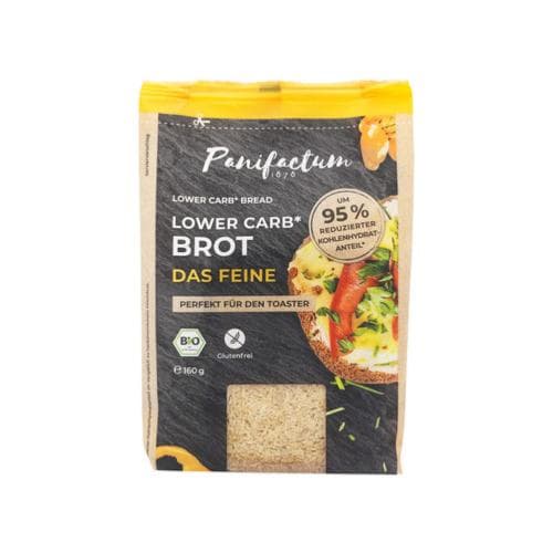 Low Carb Pain Le Fin BIO Sans Gluten, Schär, 160 g