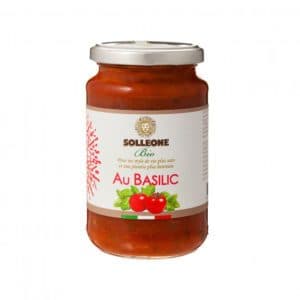 Tomaten-Basilikum-Sauce, Solleone BIO, 340 g*