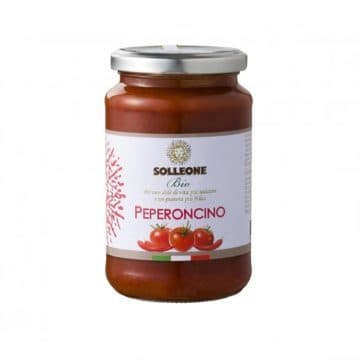 Tomaten-Chili-Sauce, Solleone BIO, 340 g*
