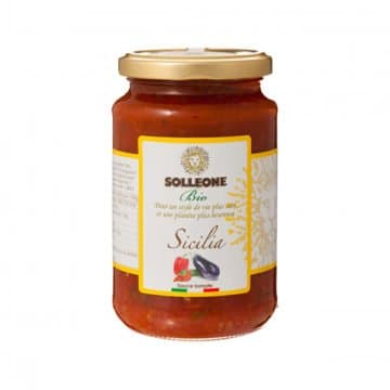 Sizilianische Sauce, Solleone Bio, 340 g*