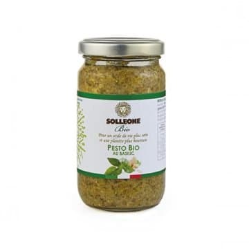 Basilikumpesto, Solleone Bio, 140 g*