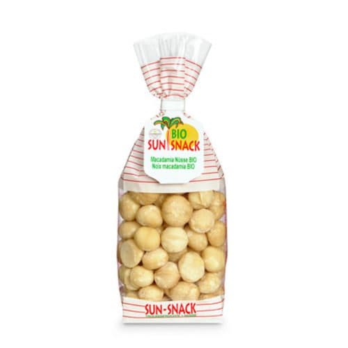 Noix Macadamia BIO, Sun Snack, 225 g