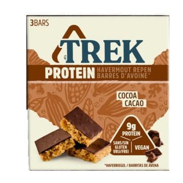Boîte De 3 Barres Flapjack Cacao, Trek, 150 g