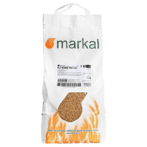 Blé Monde Précuit, Markal, 5 kg*