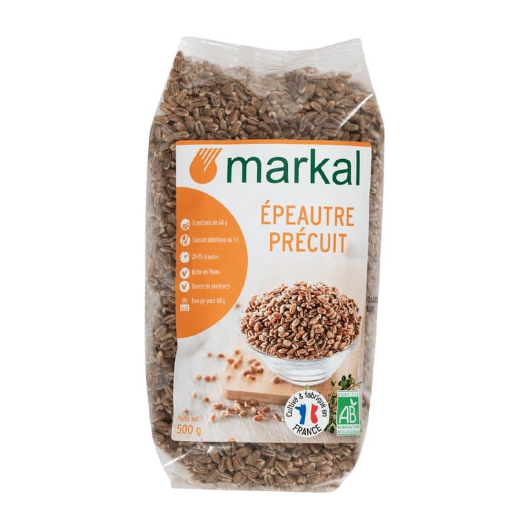 Épeautre précuit, Markal, 500 g*