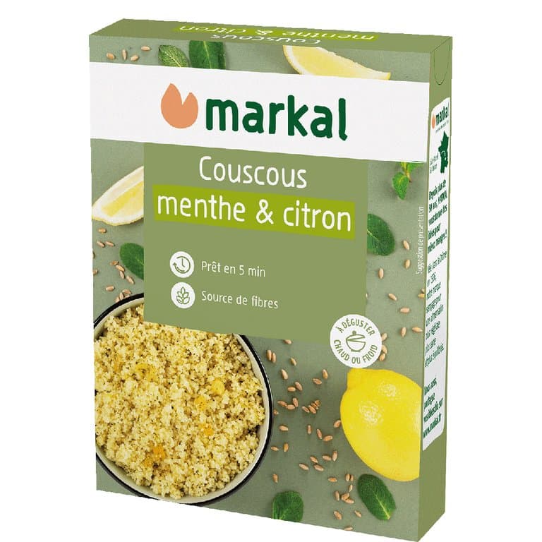 Couscous menthe et citron, Markal, 250 g*