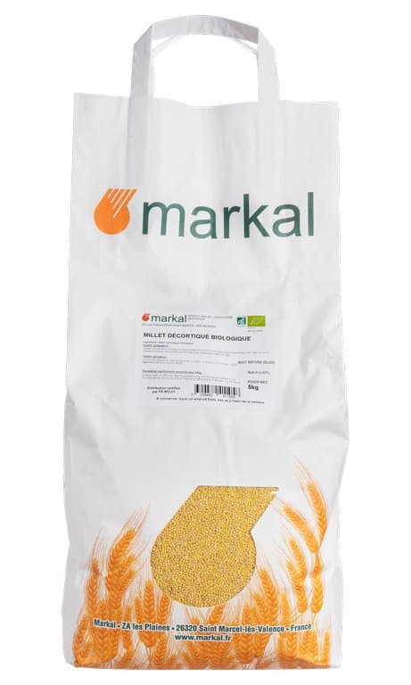 Geschälte Hirse, Markal, 5 kg*