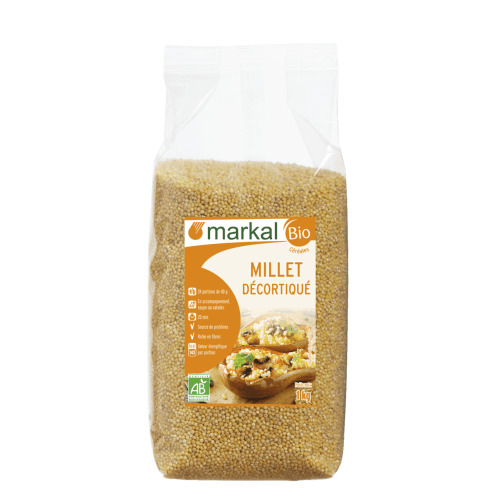 Geschälte Hirse, Markal, 1 kg