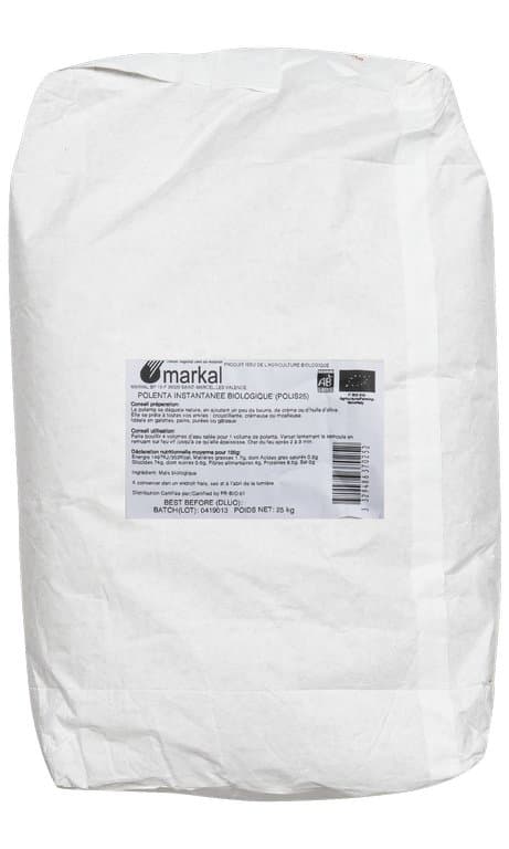 Polenta instantanée, Markal, 25 kg*