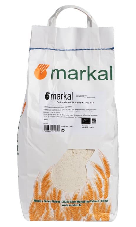 Farine de blé T110, Markal, 5 kg*