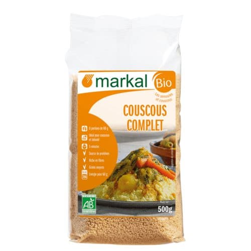 Vollkorn-Couscous, Markal, 500 g*