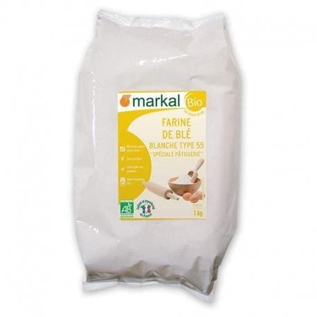 Farine de blé T55, Markal, 1 kg*