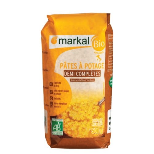 Halbvollkornnudeln für Suppen 1/2, Markal, 500 g*
