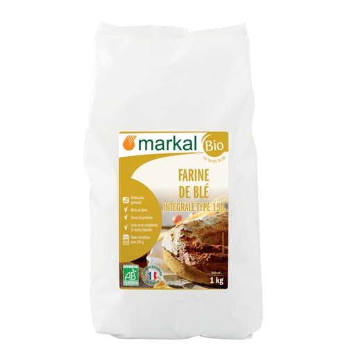 Vollkornweizenmehl T150, Markal, 1 kg*