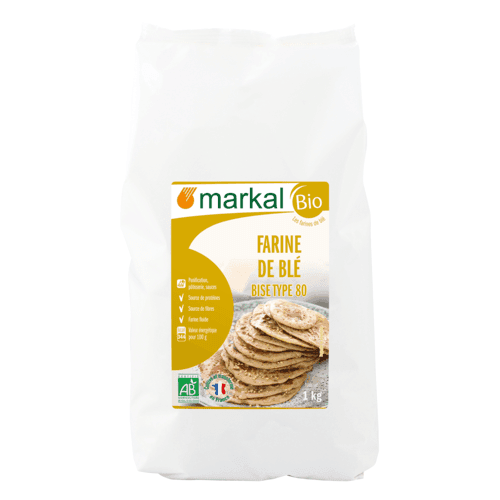 Weizenmehl T80, Markal, 1 kg