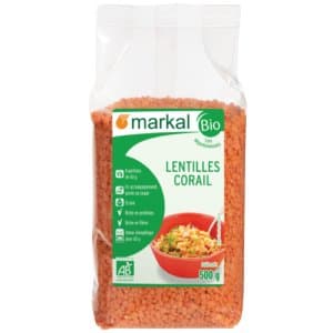 Korallenrote Linsen, Markal, 500 g*
