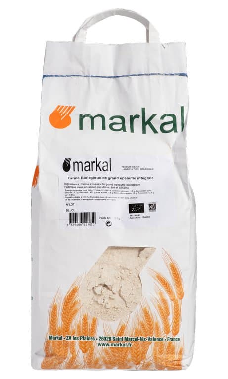 Vollkorn-Dinkelmehl, Markal, 5 kg*