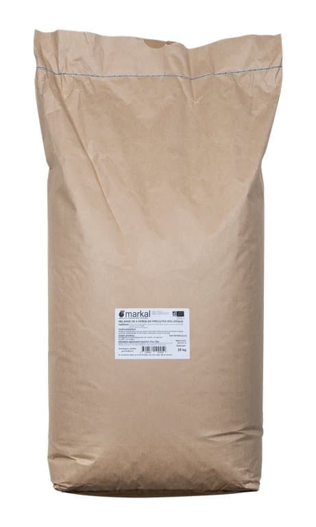 Mischung 4 Getreidesorten vorgekocht, Markal, 25 kg