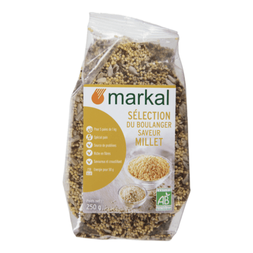 Bäckerauswahl Hirsemilchbrötchen, Markal, 250 g