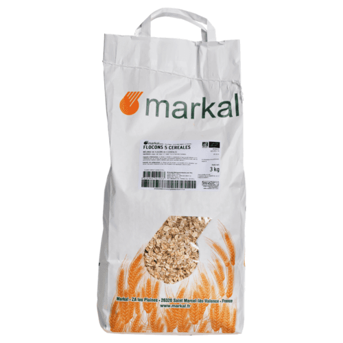 Flocons 5 Céréales, Markal, 3 kg*