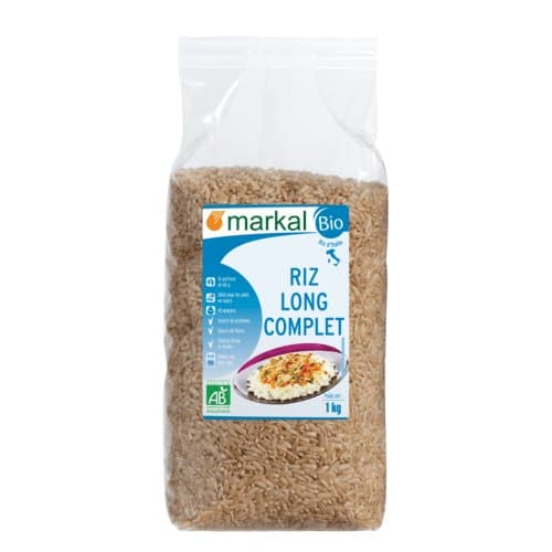 Riz long complet, Markal, 1 kg*