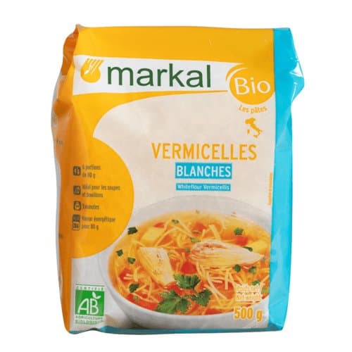 Halbvolkorn Vermicelli Nudeln, Markal, 500 g*