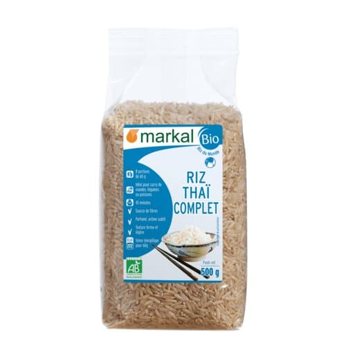Riz thaï complet, Markal, 500 g*