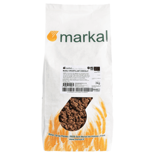 Intensives Dunkles Schokoladen Knuspermüsli, Markal, 3 kg