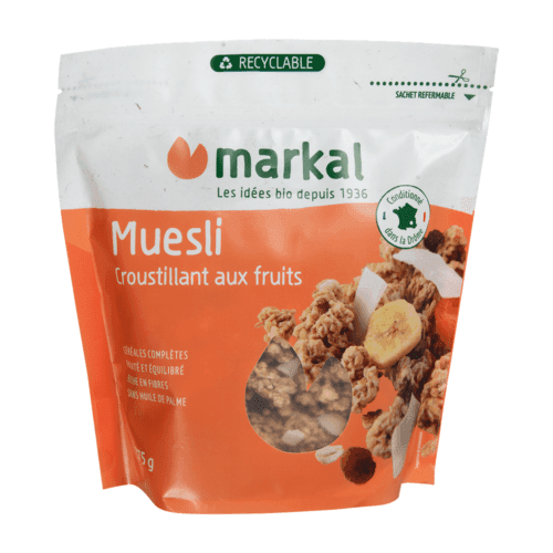 Muesli Croustillant Fruits, Markal, 375 g*