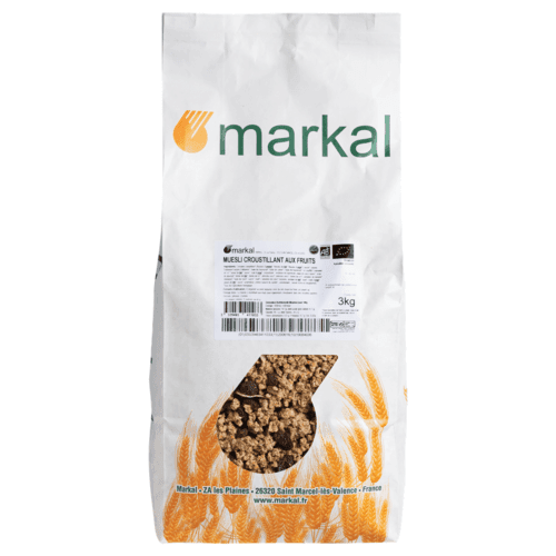 Muesli Croustillant Fruits, Markal, 3 kg*