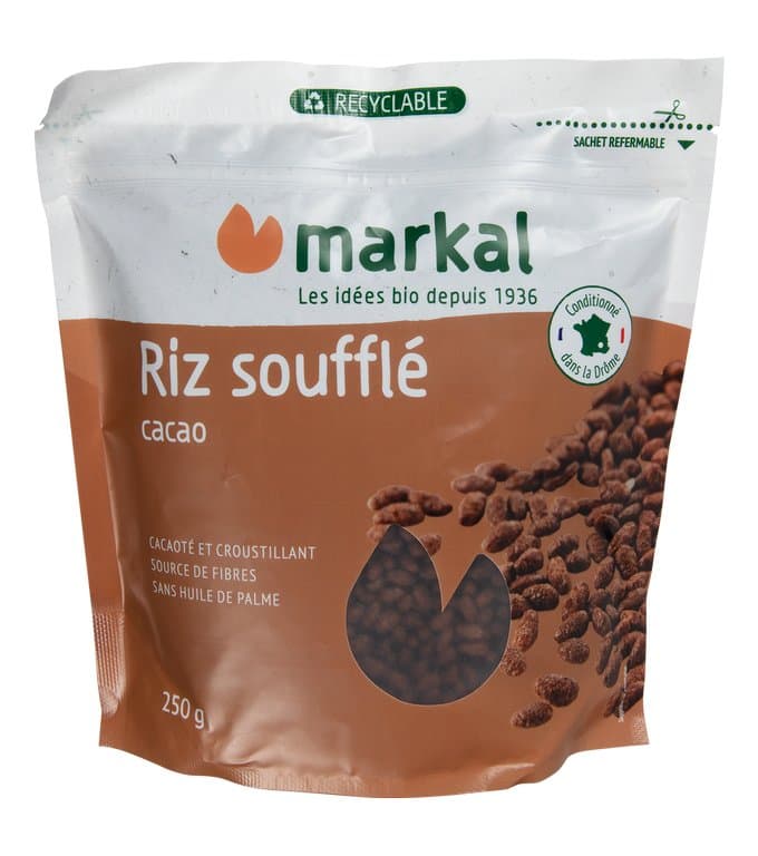 Kakaogepuffter Reis, Markal, 250 g*