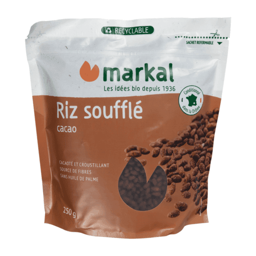 Kakaogepuffter Reis, Markal, 250 g