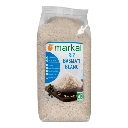 BIO Weisser Basmatireis, Markal, 1 kg