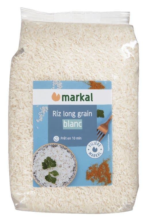 Riz long blanc, Markal, 2 kg*