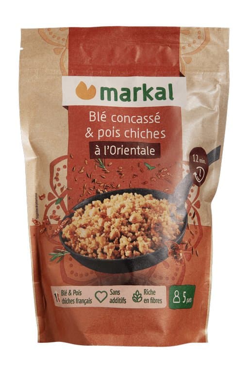 Mix à l'orientale boulgour de blé & pois chiches, Markal, 350 g*