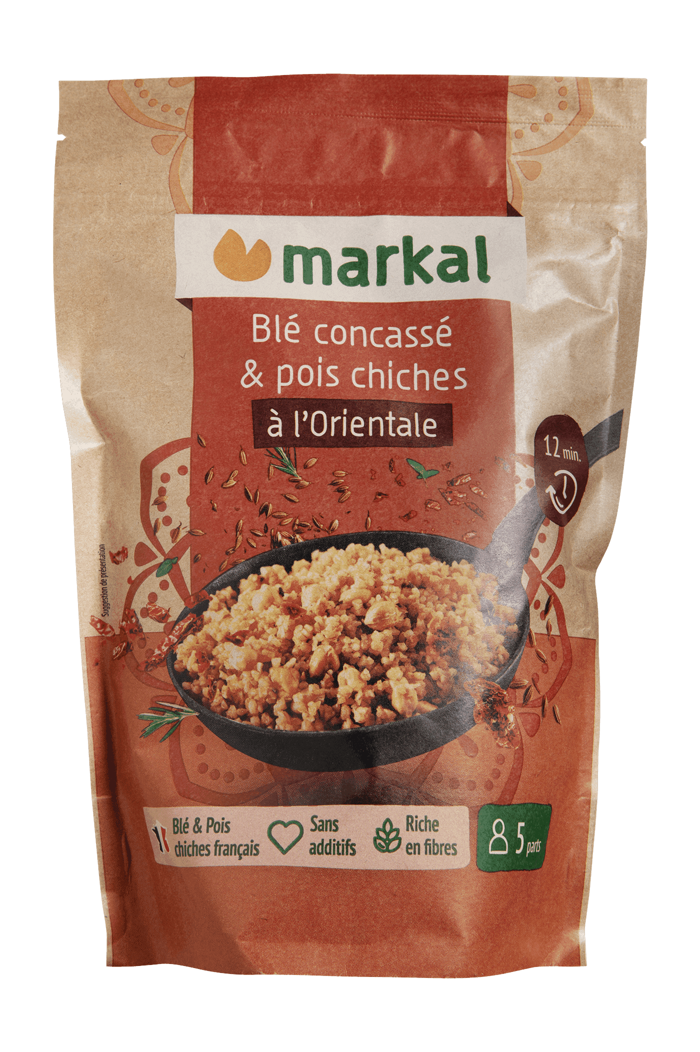 Mix À L'orientale Boulgour De Blé & Pois Chiches, Markal, 350 g