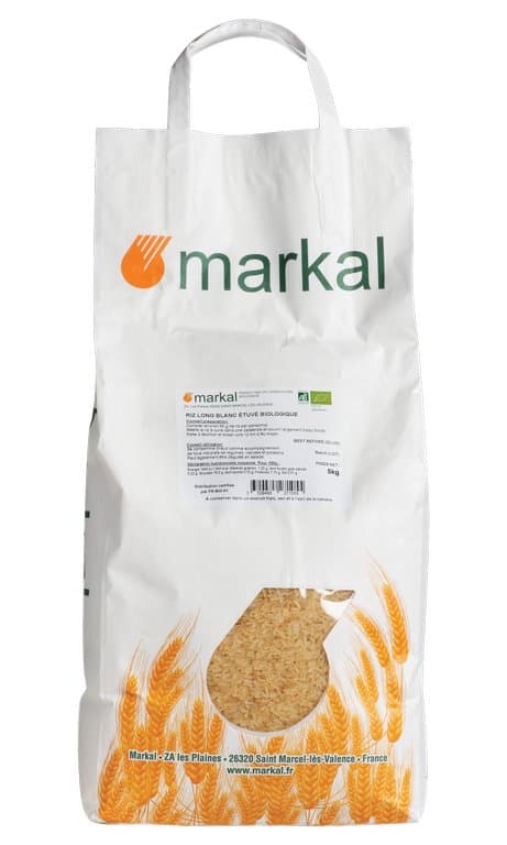 Langkornreis weiss gedämpft, Markal, 5 kg*