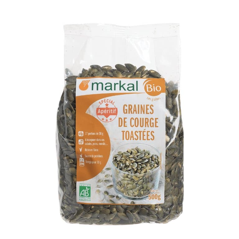 Geröstete Kürbiskerne, Markal, 500 g*