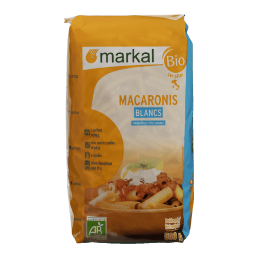 Weisse Macaroni, Markal, 500 g