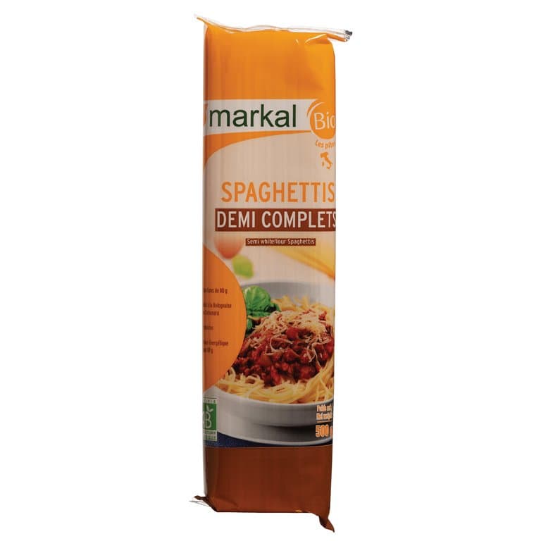 Halb-Vollkorn-Spaghetti, Markal, 500 g*