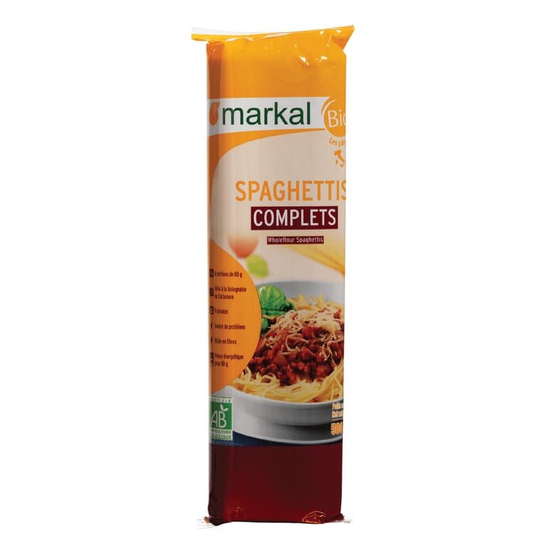 Vollkornspaghetti, Markal, 500 g