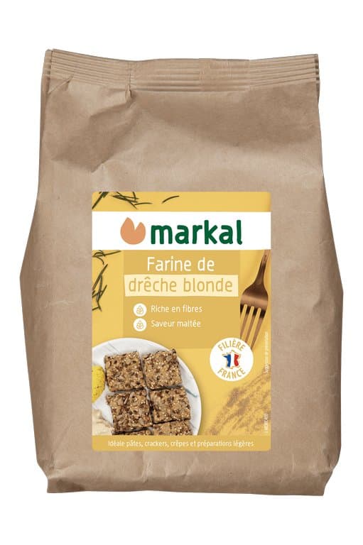 Farine de drêche blonde, Markal, 400 g*