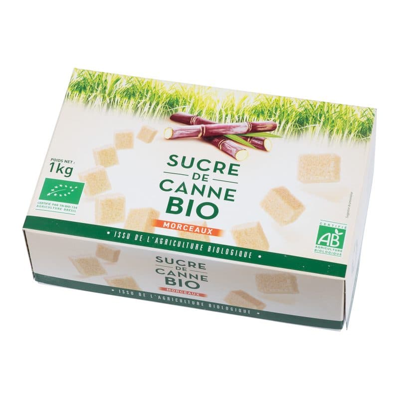 Sucre De Canne Non Raffiné Morceaux, Markal, 1 kg