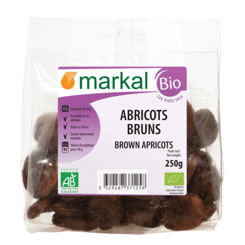 Türkische Braune Aprikosen, Markal, 250 g