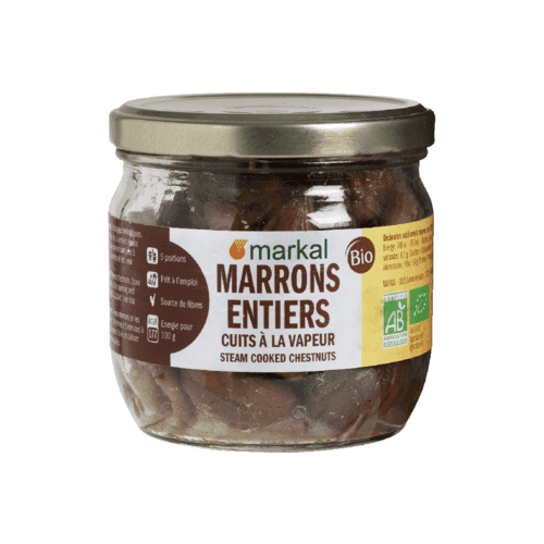 Marrons Entiers Naturels, Markal, 210 g*