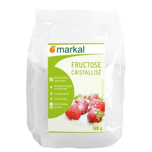Fructose cristallisé, Markal, 500 g